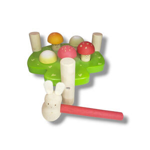 Mr. Mushrooms Hammer Toy Le Toy Van Euro Wooden Toddler Toy